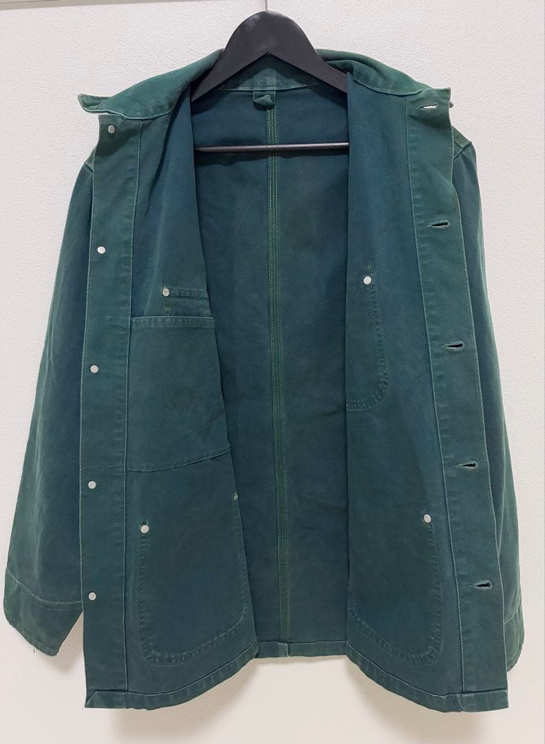 Carhartt94年製CU1055チョアコートTeal Blue USA製XL
