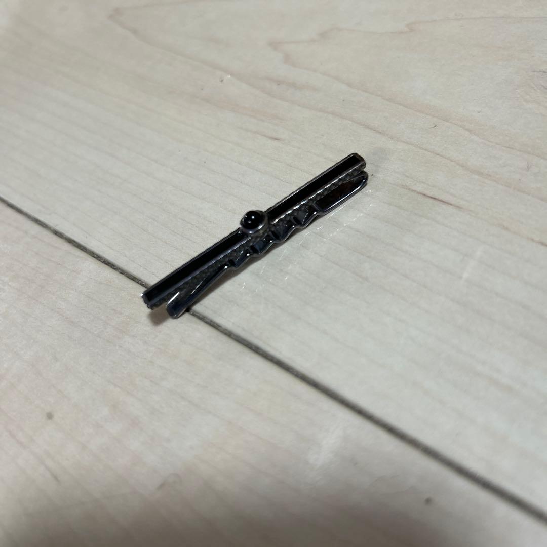 ボッテガ　ブラックメタル ネクタイピン