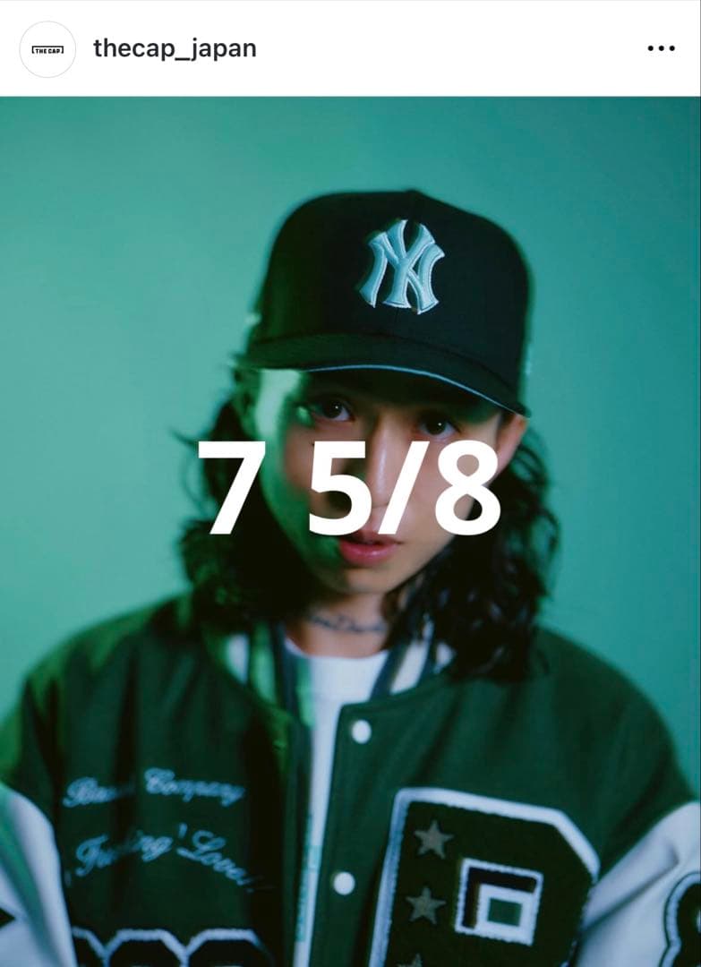 THECAP東京限定　ニューエラ 59FIFTY ヤンキース758