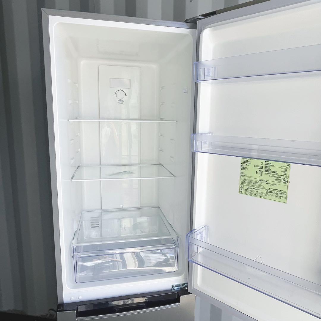 161取付無料！高性能スタイリッシュシルバー大容量253Lスリム冷蔵庫