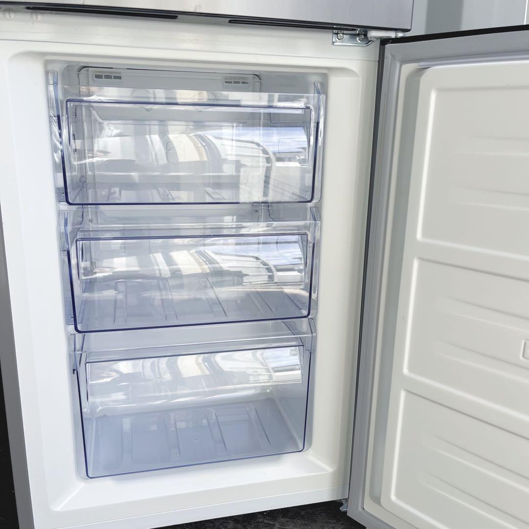 161取付無料！高性能スタイリッシュシルバー大容量253Lスリム冷蔵庫