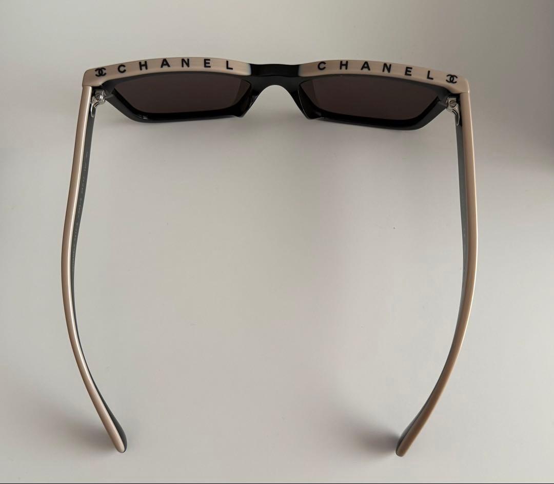 【専用品】【ほぼ未使用に近い】シャネル スクエア サングラス バイカラー A71