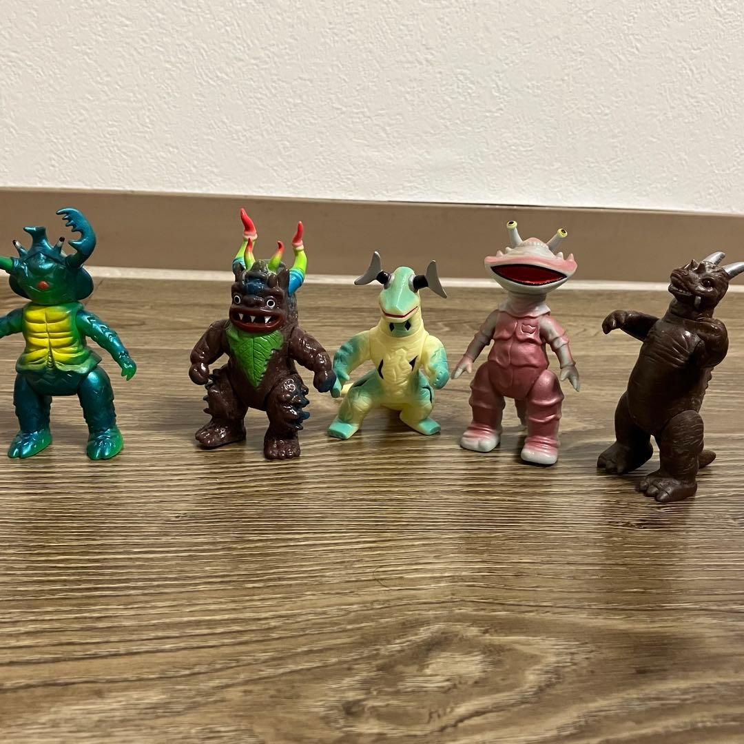 ブルマァク魂 ウルトラマン 怪獣 ソフビ フィギュア 10体セット