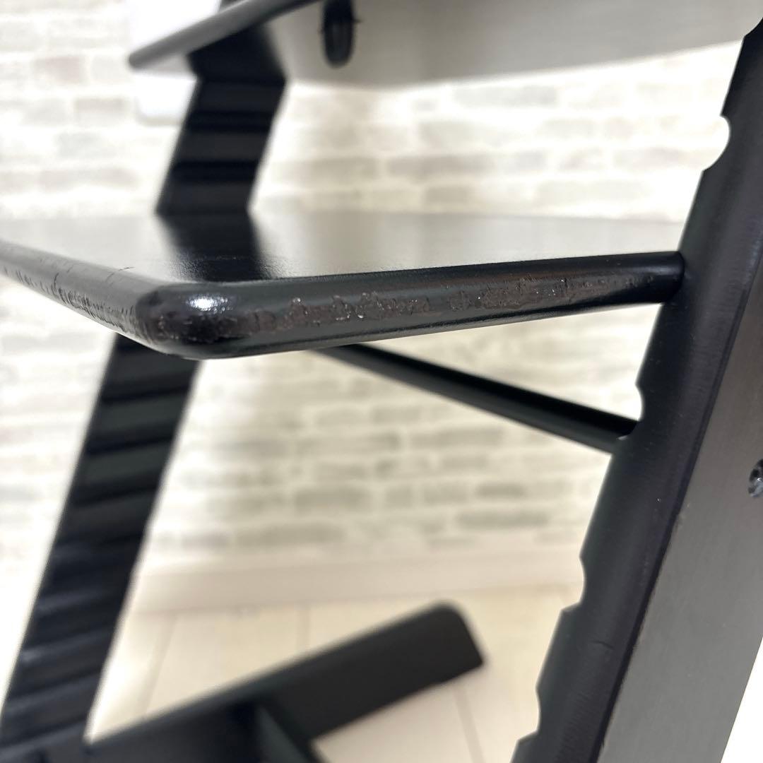 ✨ベビーセットＶ３付き✨ STOKKEストッケトリップトラップ ブラック