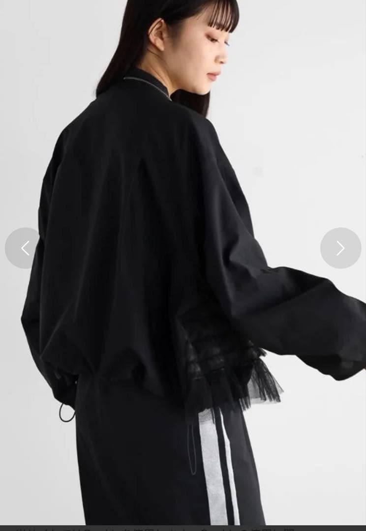 ヤマダヤ　福袋　アウター　ブルゾン　RADIATE フリル付きデニムジャケット