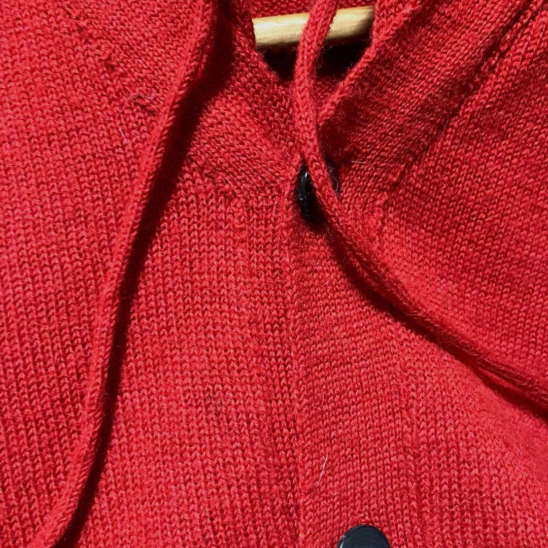 【雰囲気抜群❗️】90's HYSTERIC GLAMOUR 刺繍 ニットパーカー