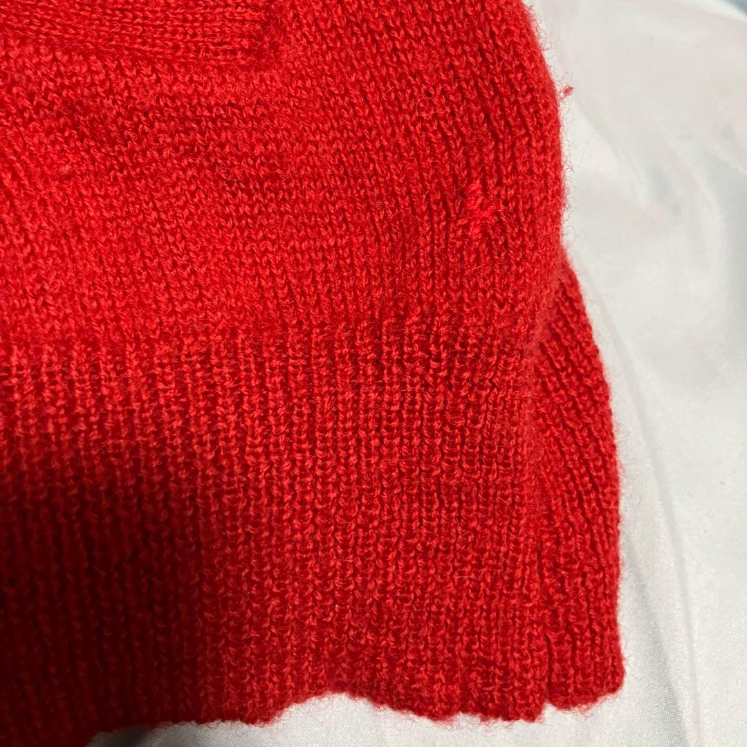 【雰囲気抜群❗️】90's HYSTERIC GLAMOUR 刺繍 ニットパーカー