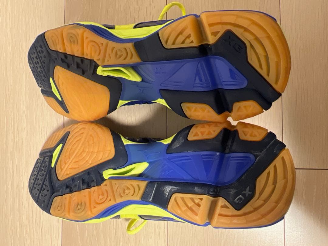 【値下げ】Mizuno Wave Tornado X2シューズ ブルー/イエロー