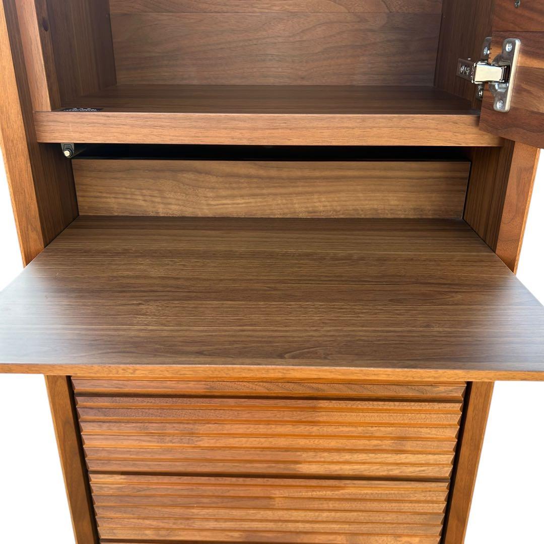 カリモク×はせがわHKガレリア 仏壇　ウォールナット　高さ138cm