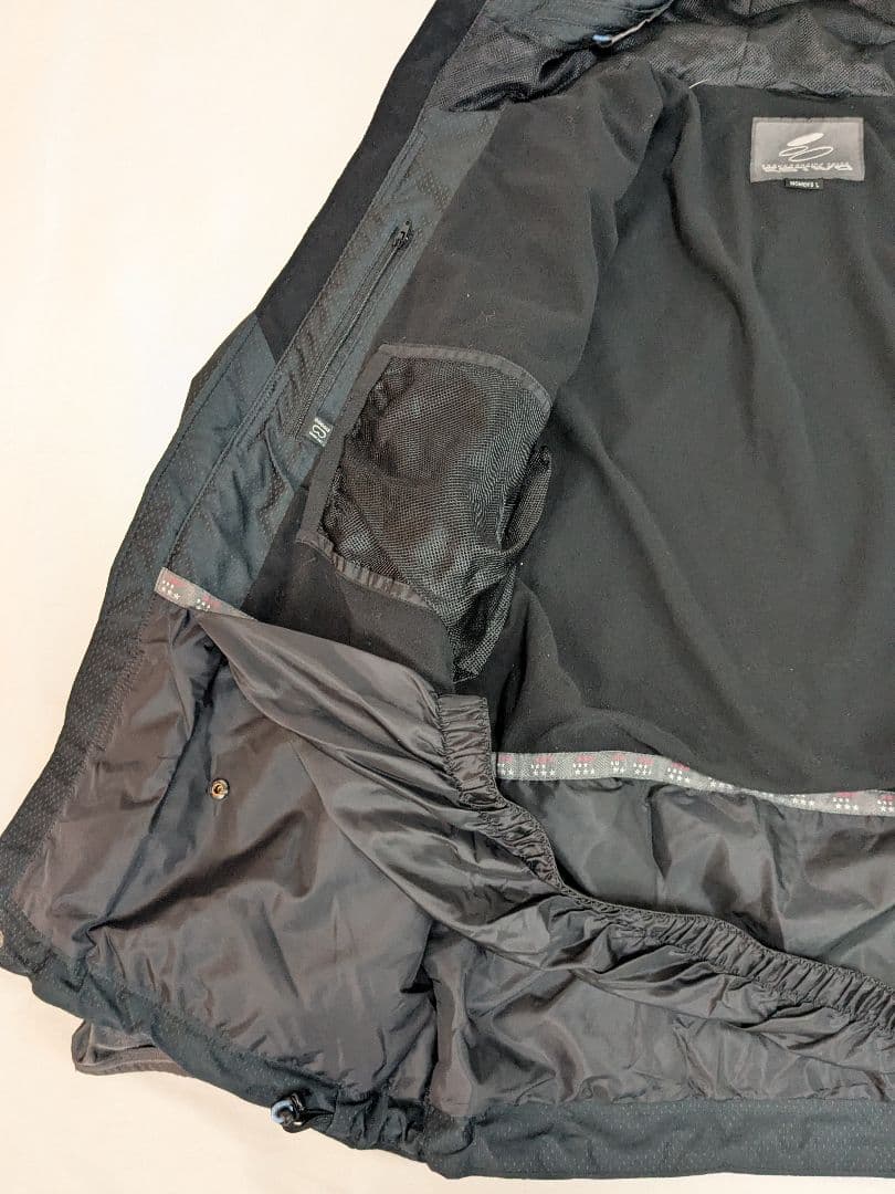 美品 ESTIVO スキーウェア ブラック レディース L ブラック 上下