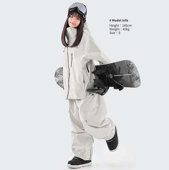 Mサイズ　[アクレイス] 　スキーウェア レディース 上下セット