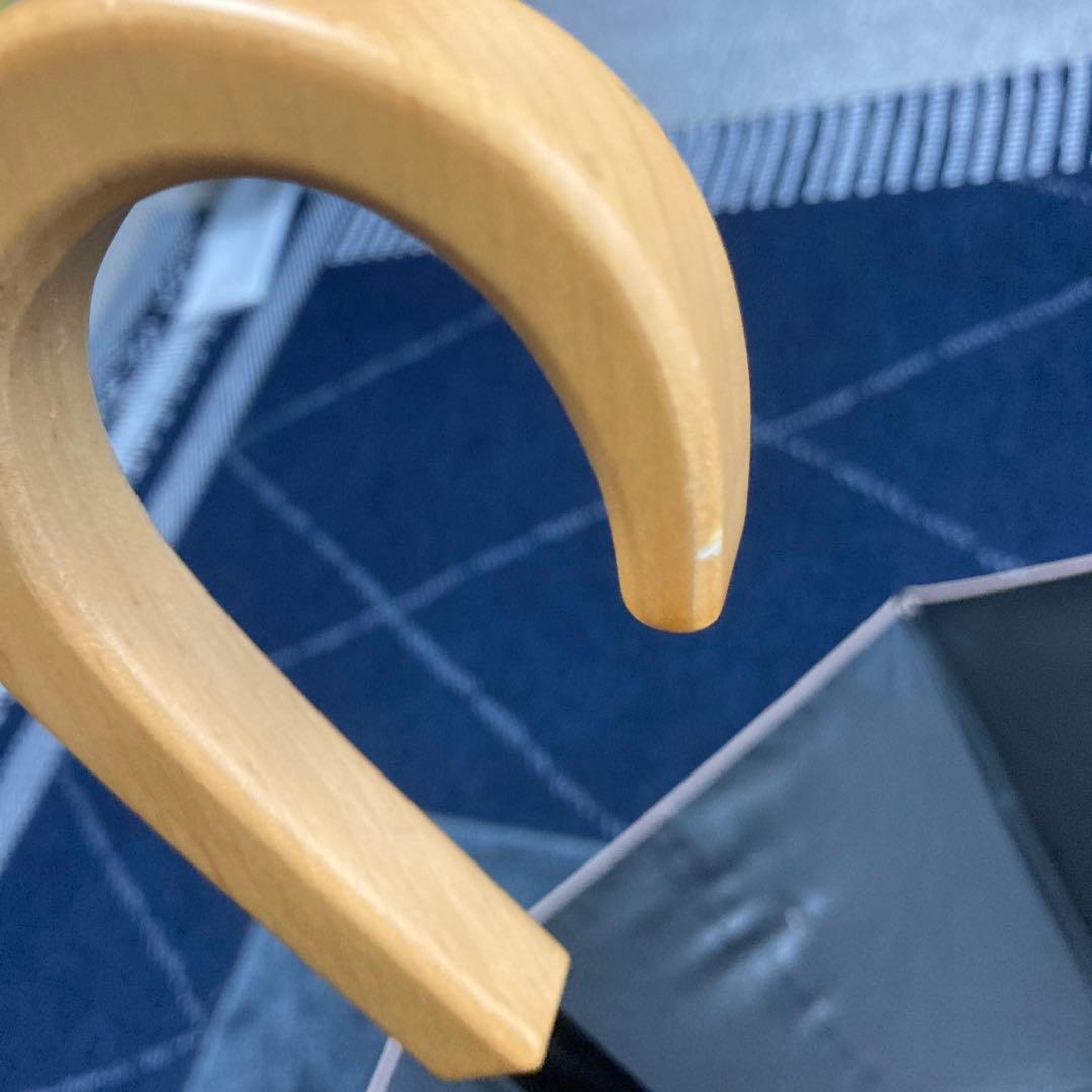 サンバリヤ100 折りたたみ日傘　　2段折り/無地　　色　ピンク　木曲がり手元