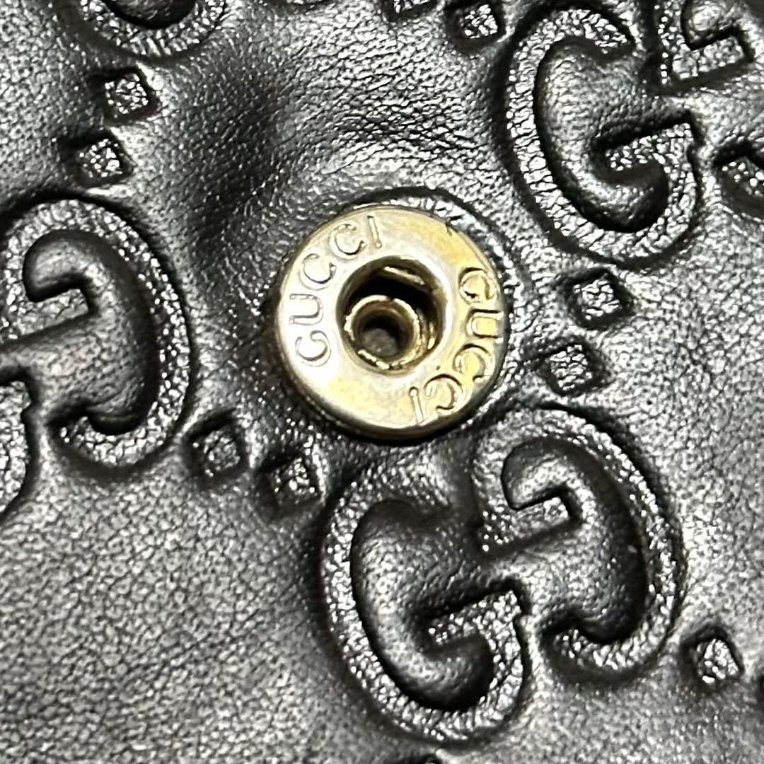 GUCCI グッチ　長財布　マイクログッチ　インターロッキング　GG