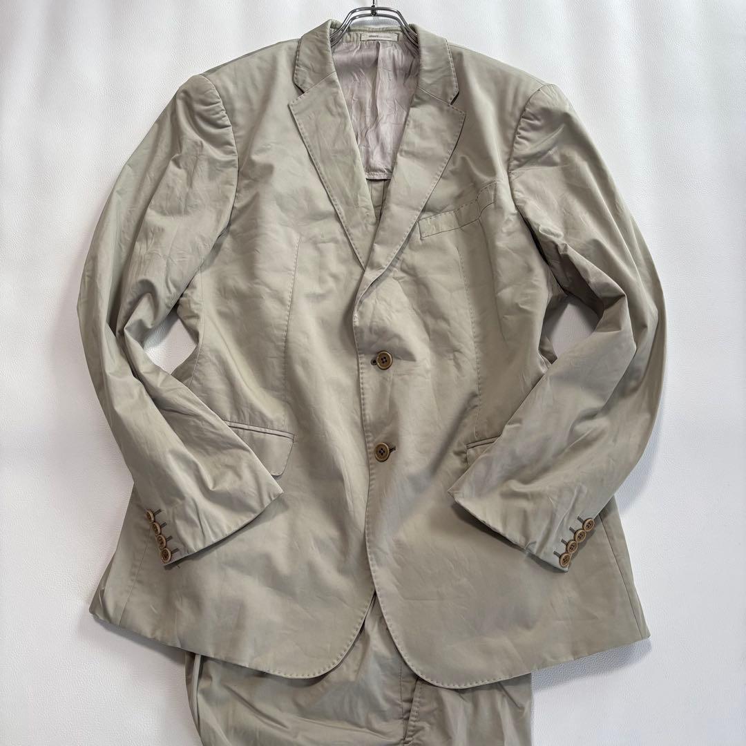 アルマーニコレツォーニ[3XLサイズ M LINE]スーツ セット ライトグレー