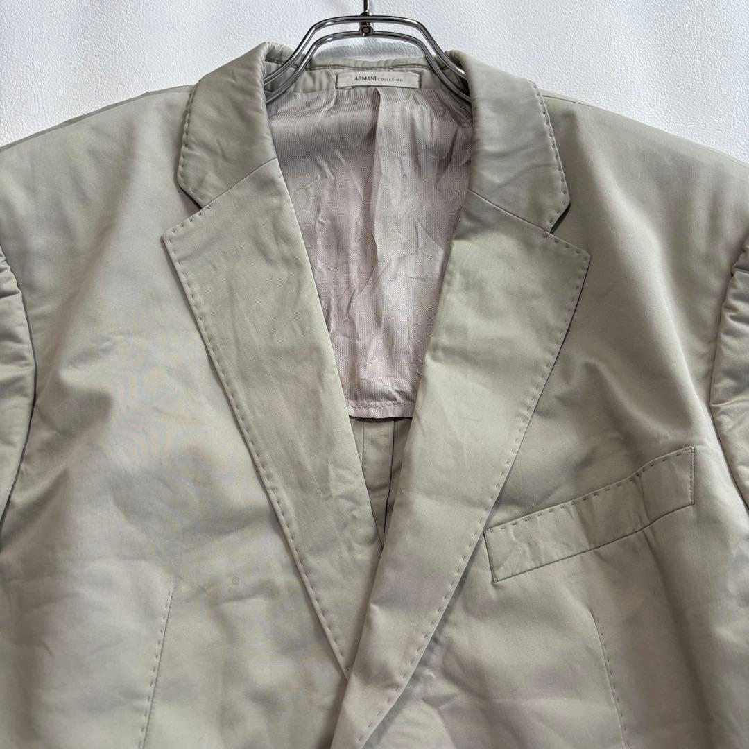 アルマーニコレツォーニ[3XLサイズ M LINE]スーツ セット ライトグレー
