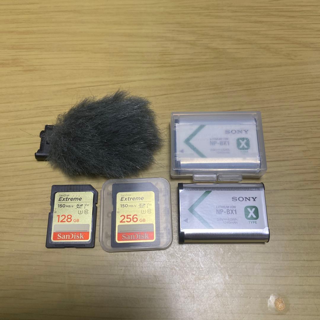 SONY VLOGCAM ZV-1 本体・SDカード128GB・256GB