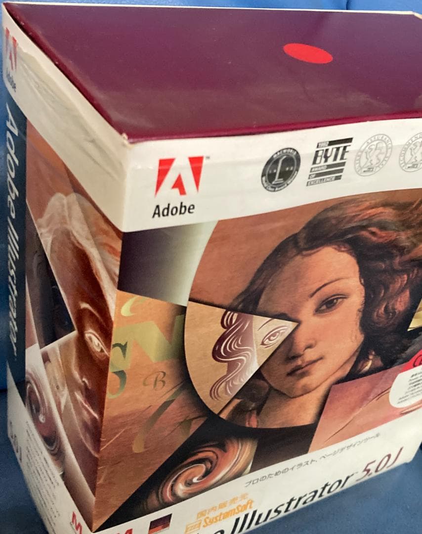 【完品・美品】Adobe Illustrator 5.0J Mac版 日本語版