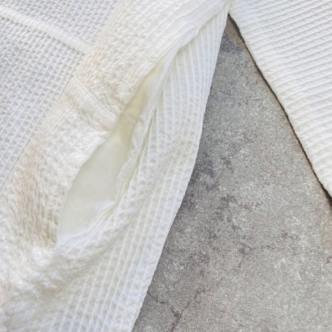 新品未使用タグ付き✴︎ヤッコマリカリド シャツ チュニック ワンピース ホワイト