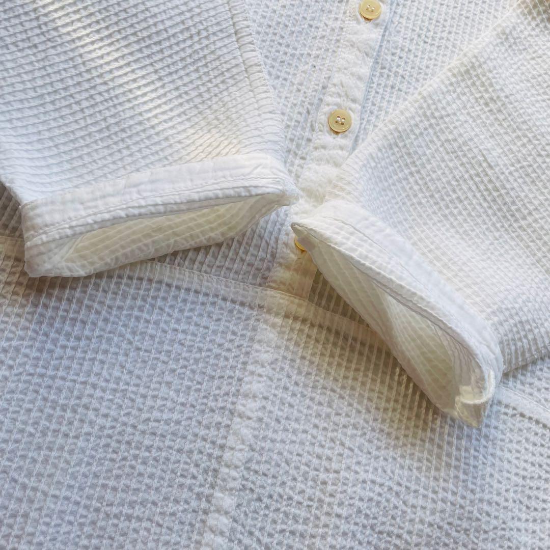 新品未使用タグ付き✴︎ヤッコマリカリド シャツ チュニック ワンピース ホワイト