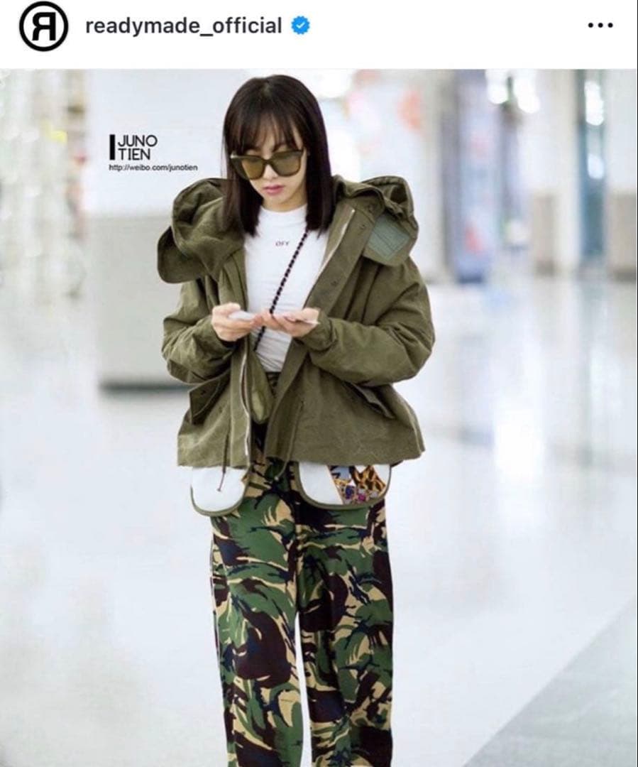 READY MADE レディメイド CUT FISHTAIL PARKA