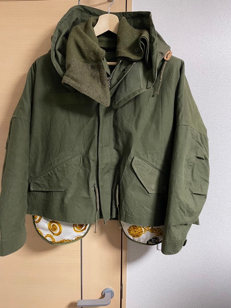 READY MADE レディメイド CUT FISHTAIL PARKA