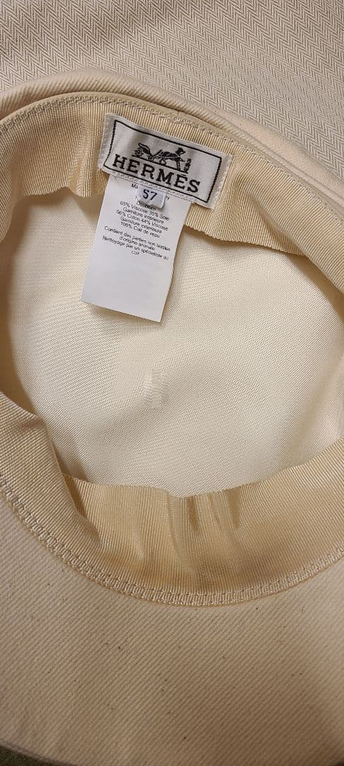 HERMES キャスケット ダニ ベージュ