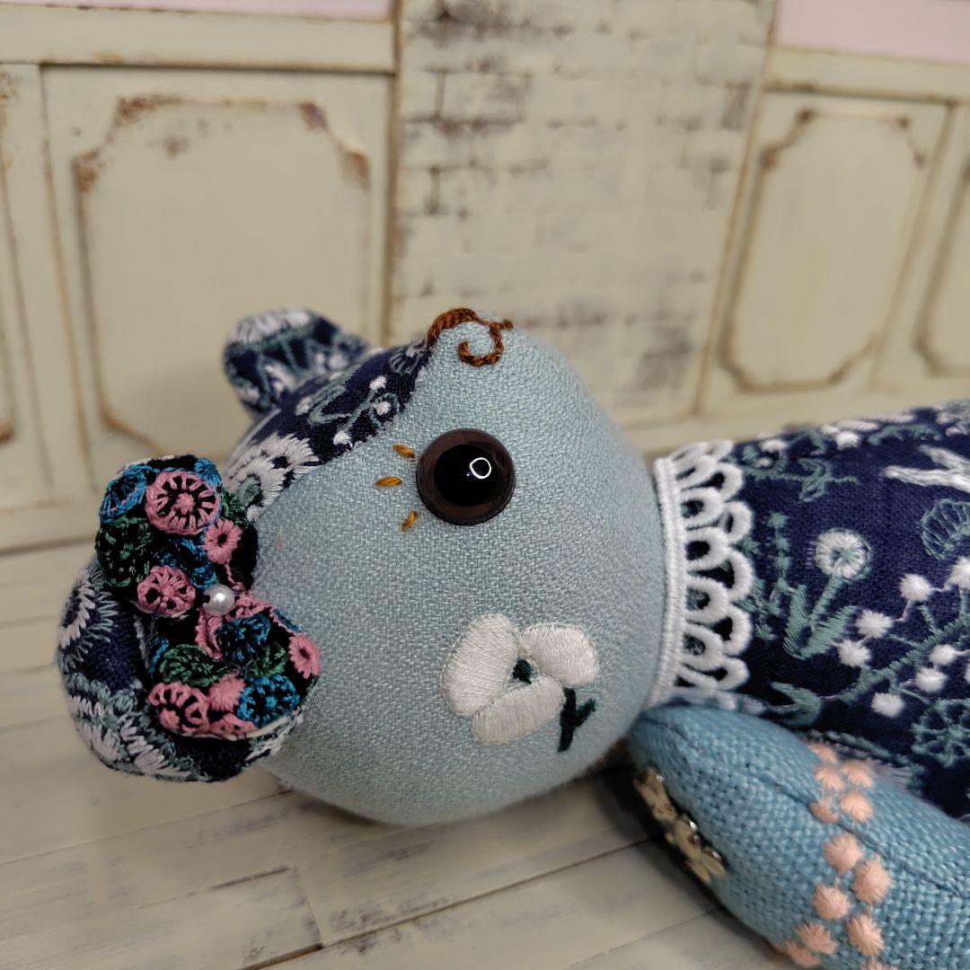 ミナペルホネン＊ハンドメイド＊ぬいぐるみ＊テディベア＊78