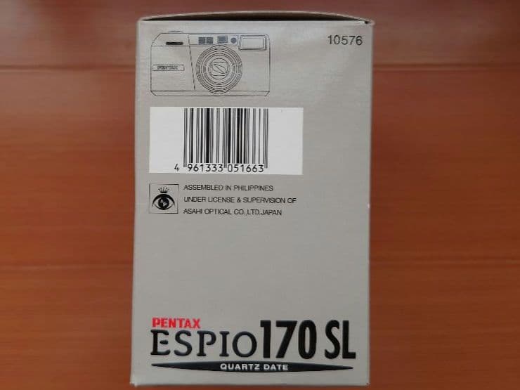 PENTAX ESPIO 170SL フィルムカメラ（フイルム.電池.取説付き）