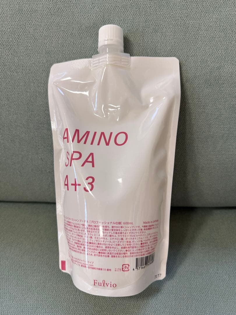 フルビオジャパン 新品未開封　aminospa A＋3　詰め替え　600 ml