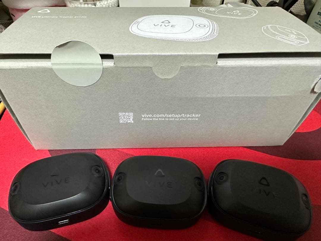 vive tracker ultimate(アルトラ)3個セット ストラップ付