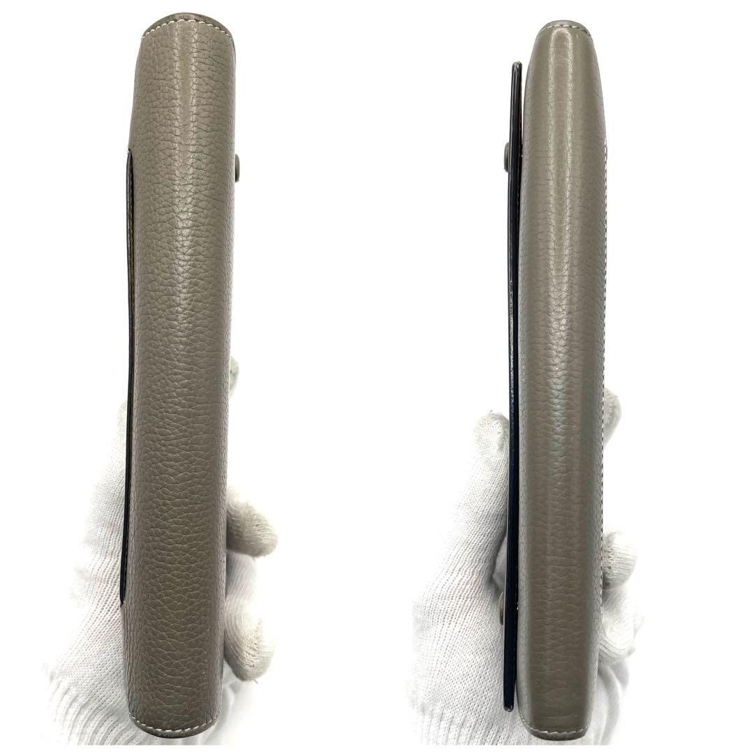 美品✨️CELINE ラージフラップマルチファンクション バイカラー 長財布