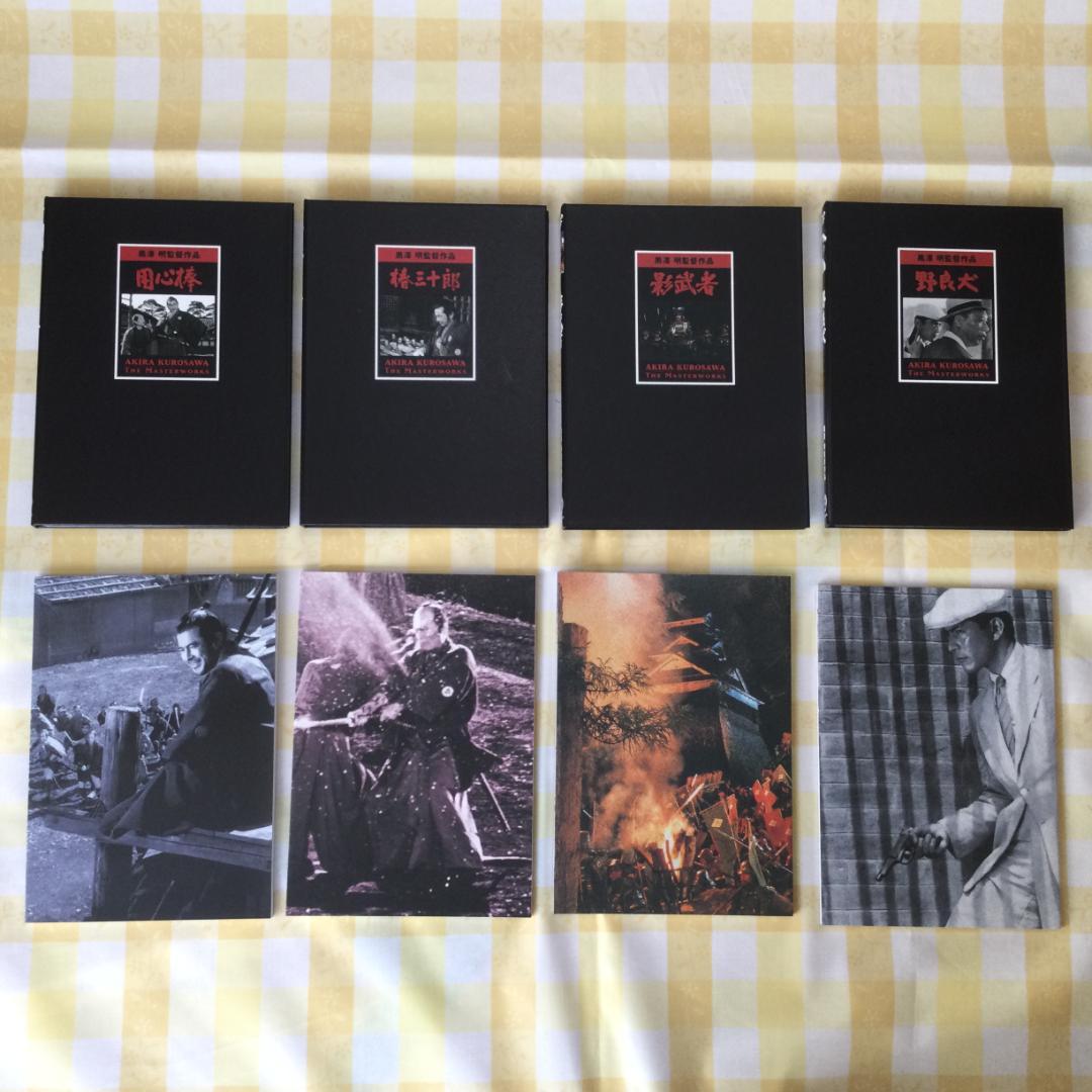 黒澤明 The Masterworks DVD-BOX 3巻セット／中古★美品