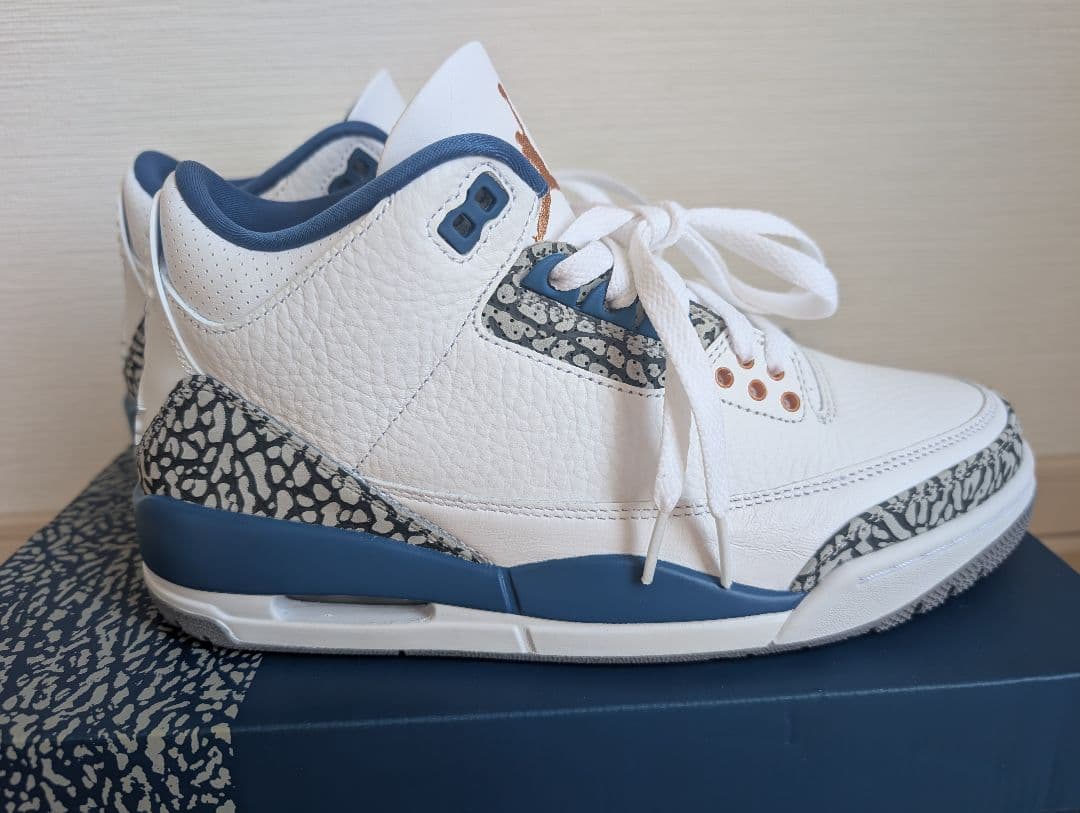 本日限り！新品未使用Air Jordan 3 ウィザーズ　25cm