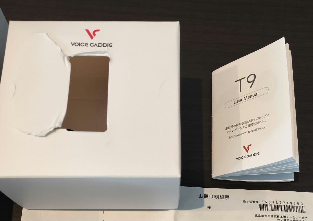 【値下げ中】ボイスキャディ T9 GPSスマートゴルフウォッチ