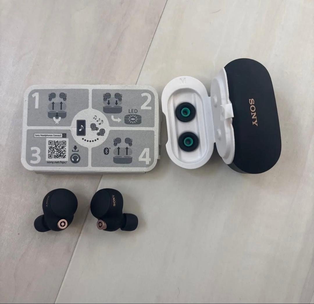動作確認済み　SONY WF-1000XM4 ブラック ソニー