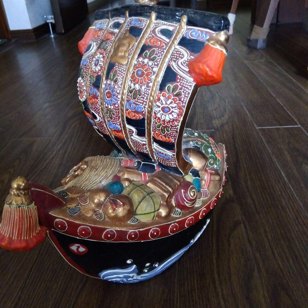 九谷焼宝船縁起物10000円に