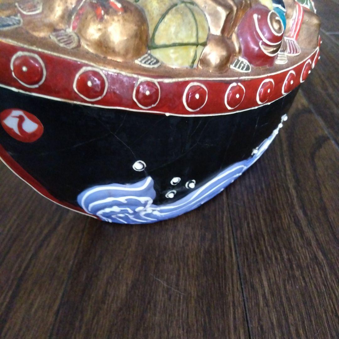 九谷焼宝船縁起物10000円に