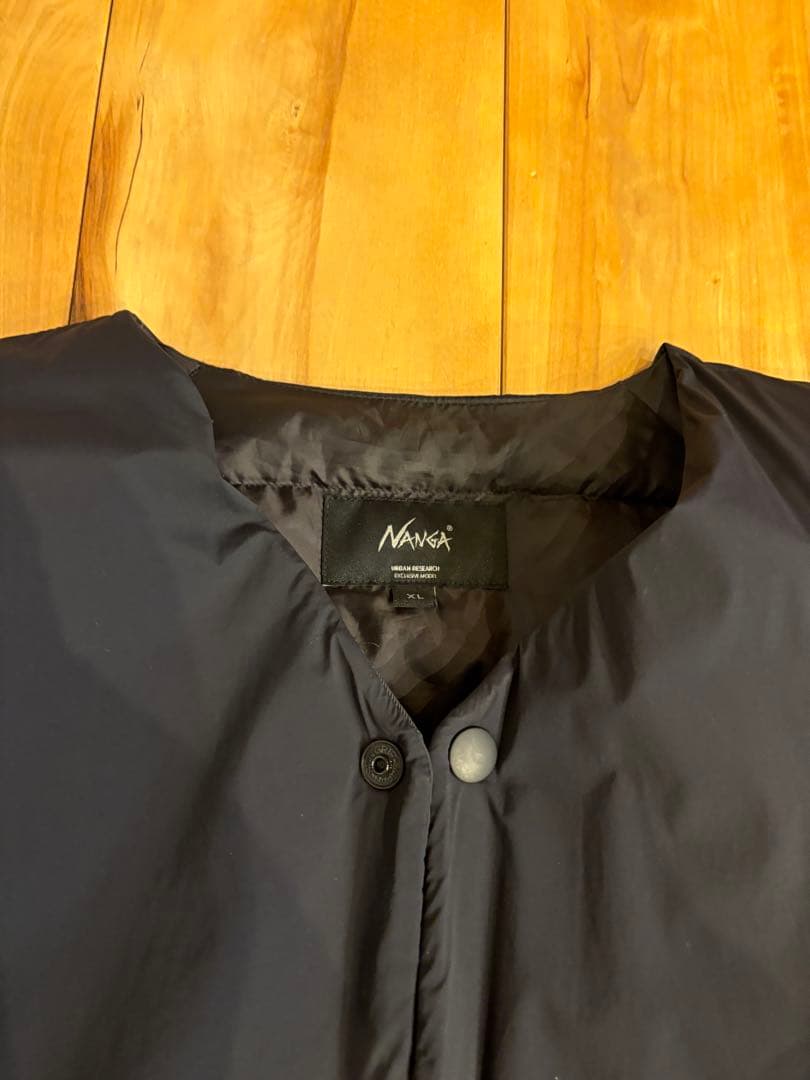 【最終値下げ】NANGA アーバンリサーチ　ダウン　黒　ブラック