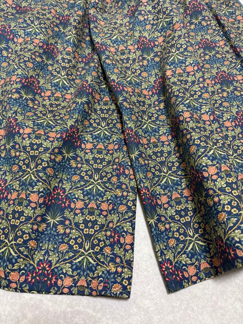 sosotto ソソット　モリス　パンツ ガウチョパンツ　ヒヤシンス　ネイビー