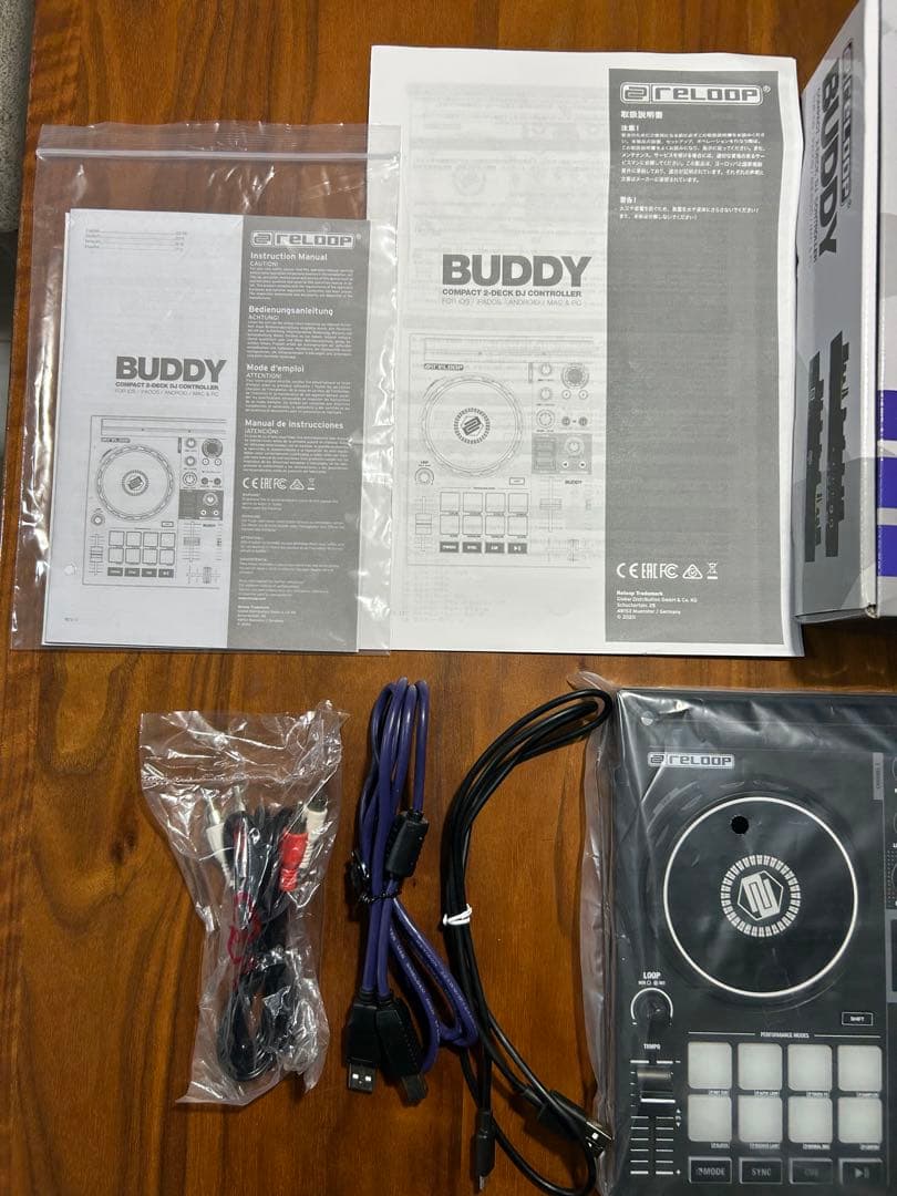 新品◆DJコントローラーBuddy◆ djay+Apple Music対応