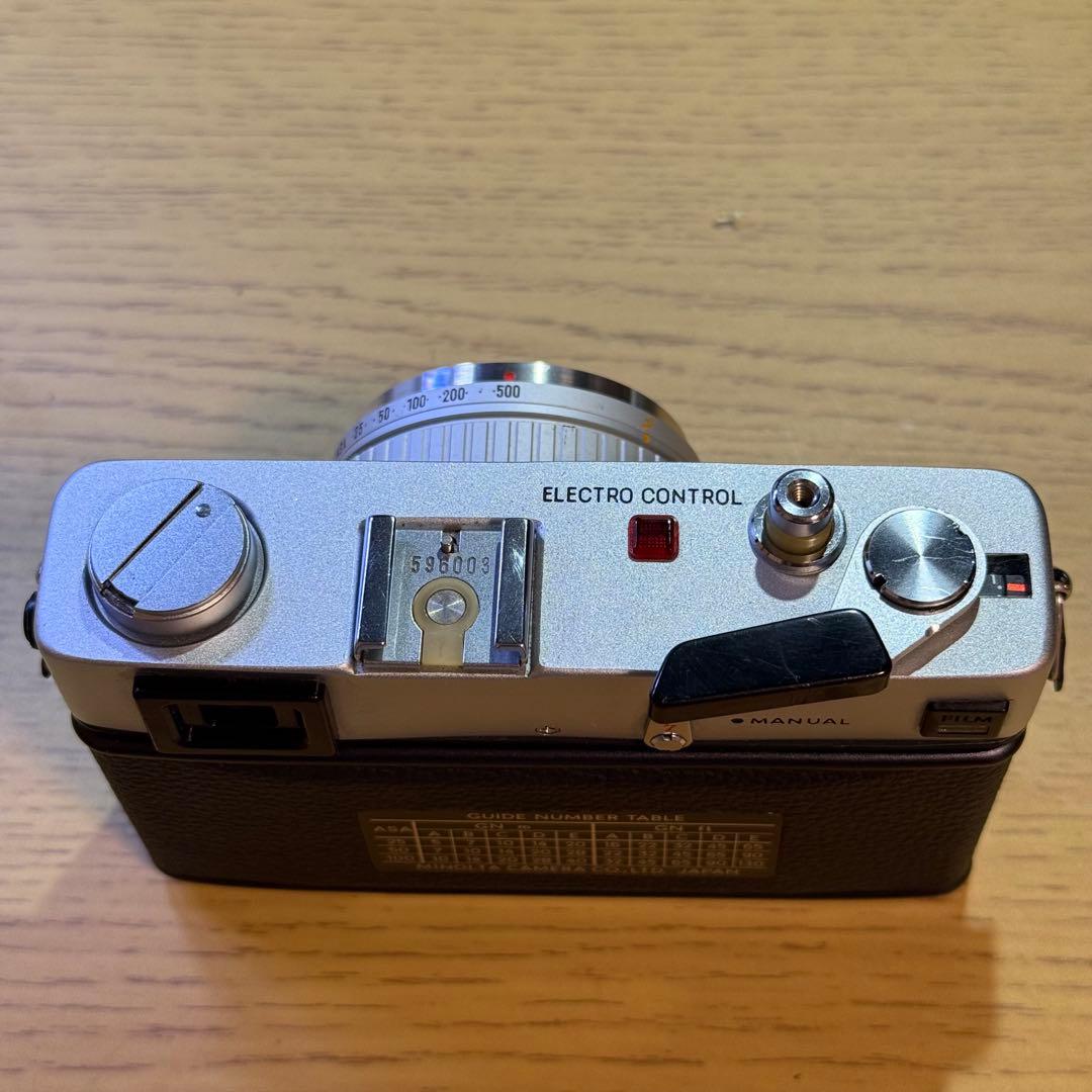 【OH済】MINOLTA HI-MATIC E フィルムカメラ