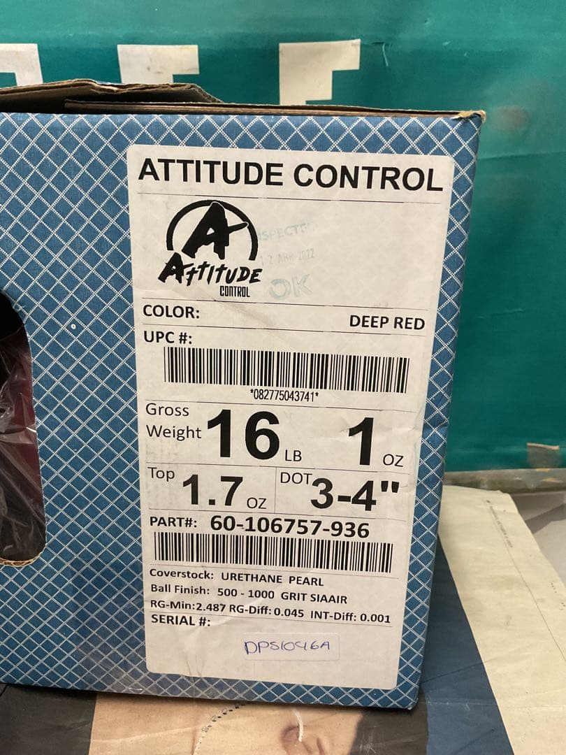 新品　ブランズウィック社アティチュードコントロール16p 1oz(AAA)