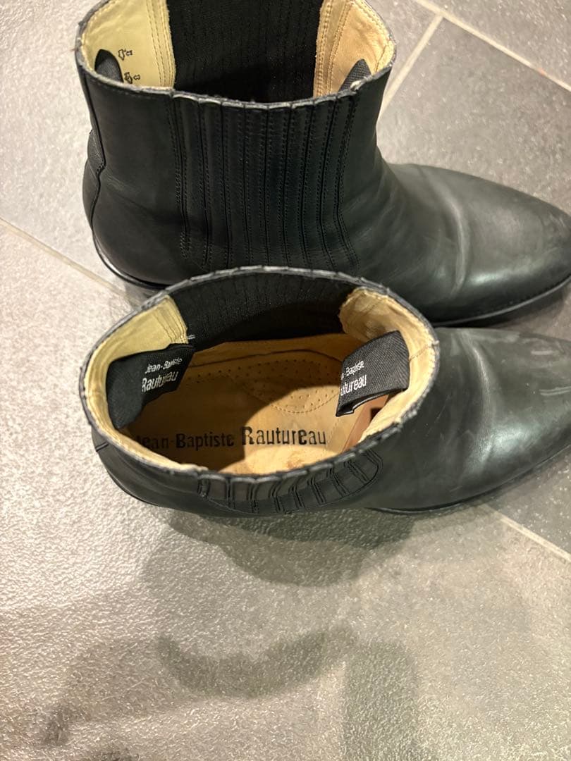 jean -Baptiste rautureau サイドゴアブーツ