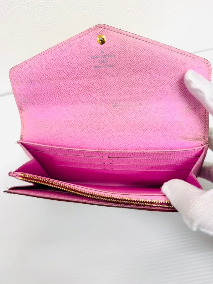 LOUIS VUITTON マルチカラー 長財布 ホワイト 箱袋付