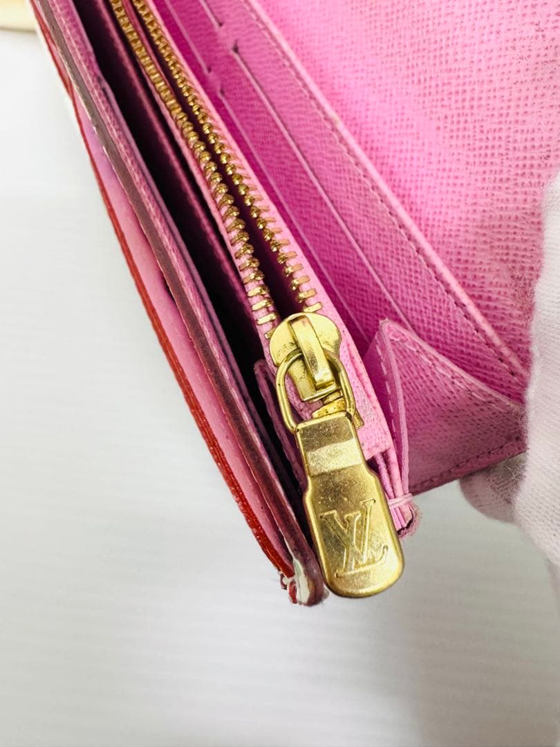 LOUIS VUITTON マルチカラー 長財布 ホワイト 箱袋付