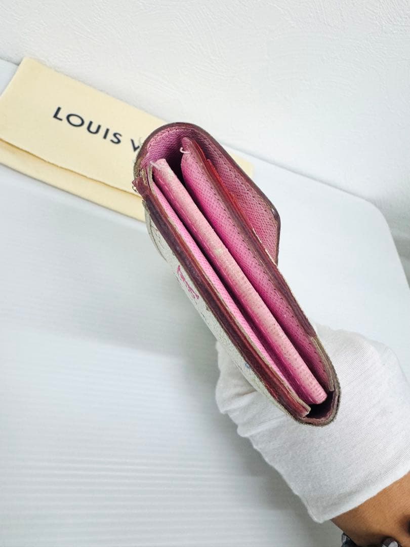 LOUIS VUITTON マルチカラー 長財布 ホワイト 箱袋付