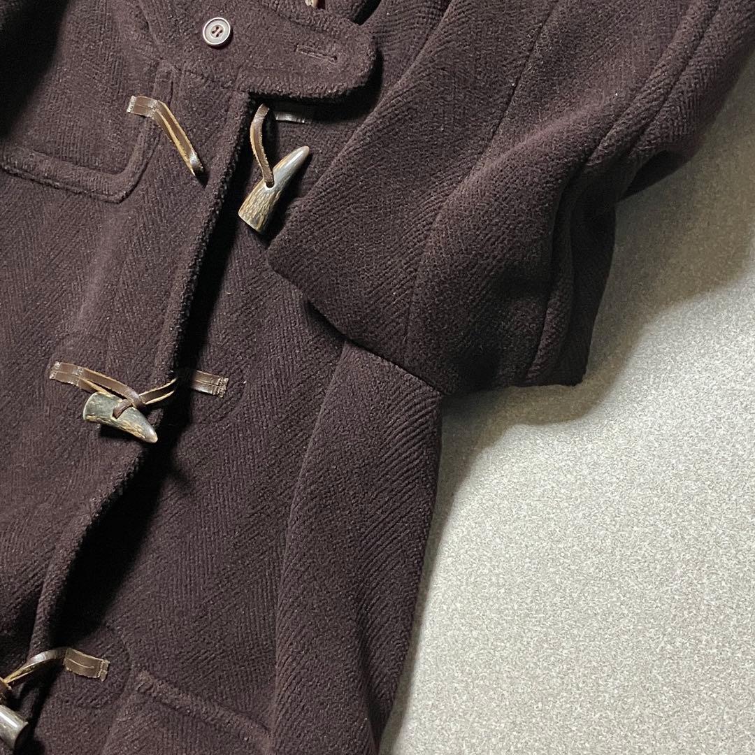 【英国製 インバーティア SHIPS別注】ヘリンボーン ダッフルコート