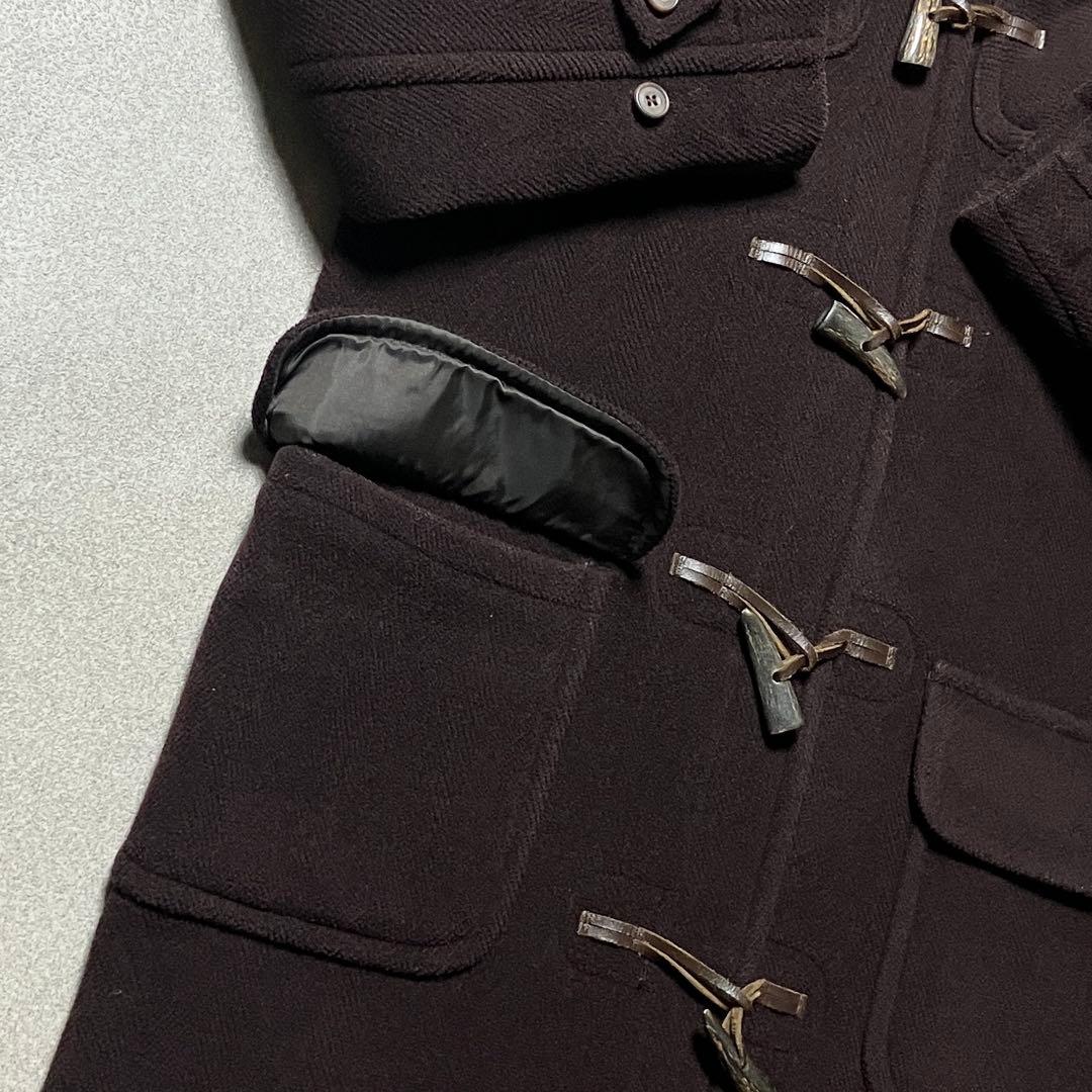 【英国製 インバーティア SHIPS別注】ヘリンボーン ダッフルコート