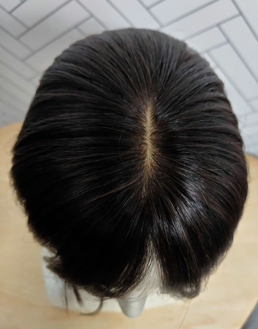 アクアドール　人毛100％　部分ウィッグ　6分ウィッグ　新品未使用