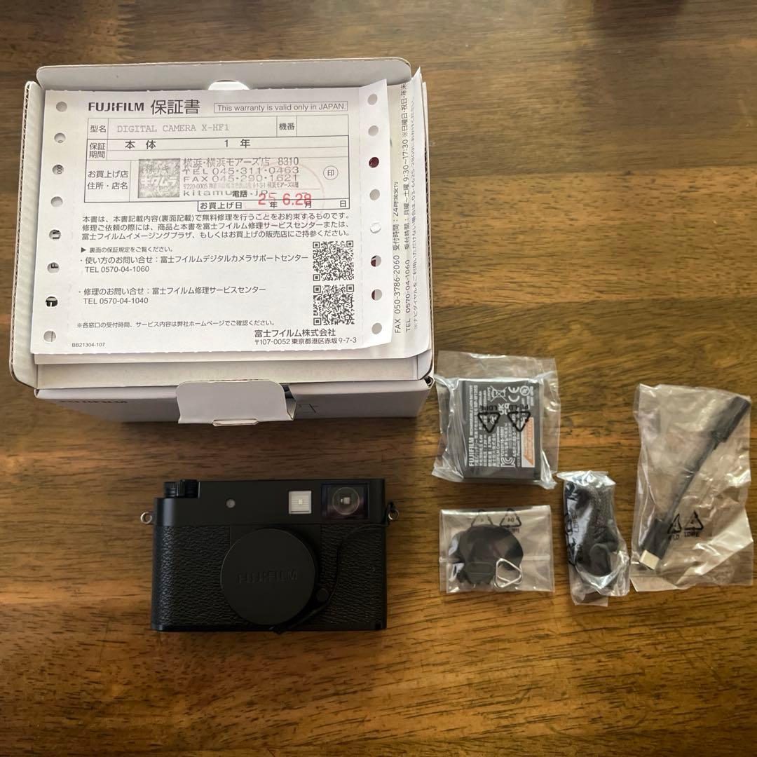 xhalf ブラック X-HF1 FUJIFILM